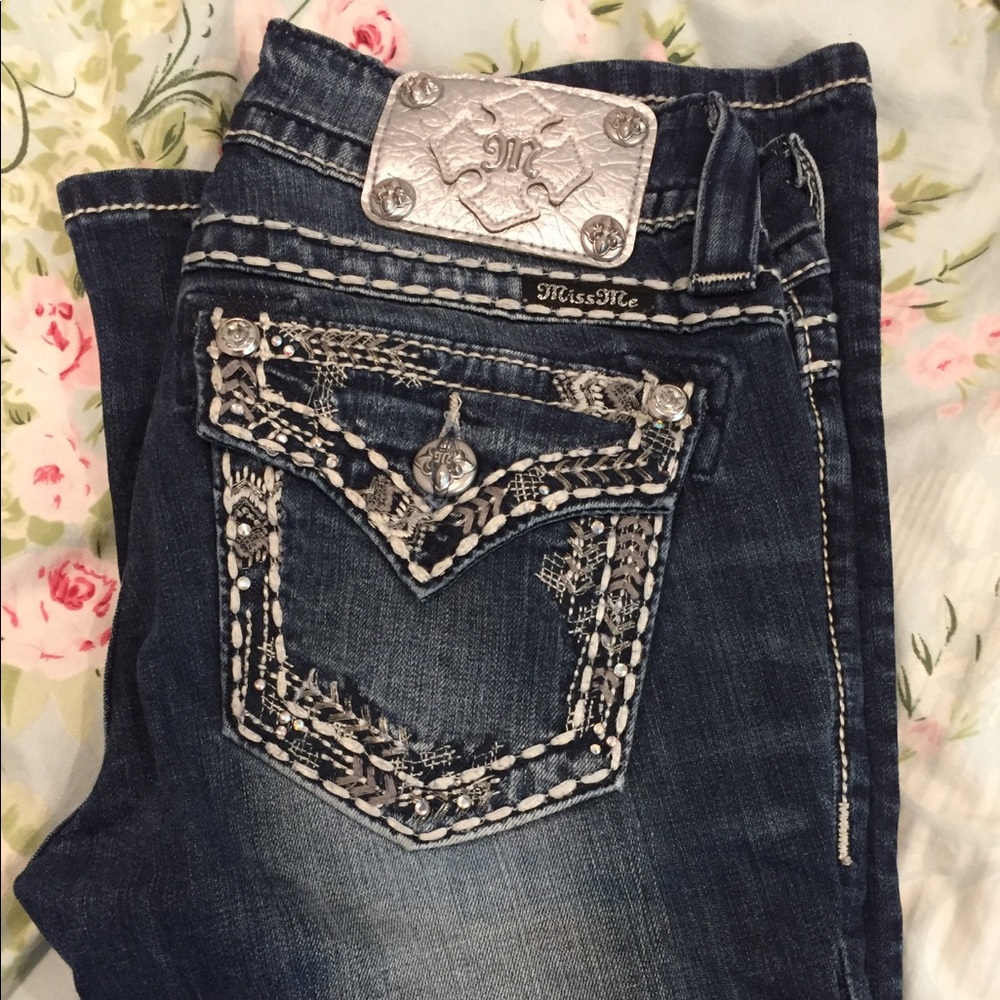 Miss Me Mid-Rise Boot Cut Jeans